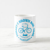 Torrey C Brown Rail Trail (サイクリング) コーヒーマグカップ (中央)