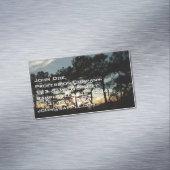 Torrey Pine Sunset II California Landscape マグネット名刺 (インサイチュ)
