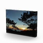 Torrey Pine Sunset III California Landscape フォトブロック (右)