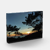 Torrey Pine Sunset III California Landscape フォトブロック (左)
