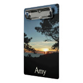 Torrey Pine Sunset III California Landscape ミニクリップボード (アングル2)