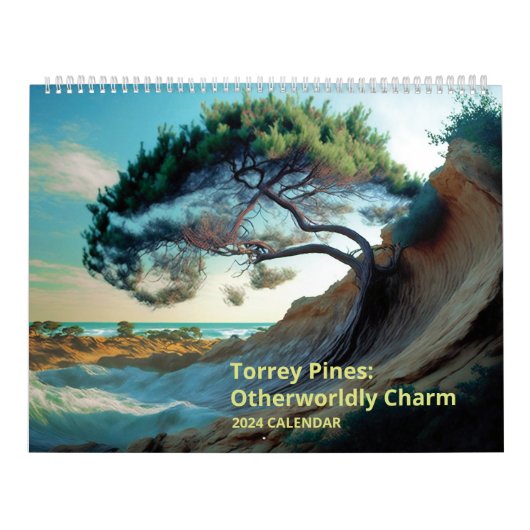 Torrey Pines：異世界のチャーム カレンダー (カバー)