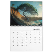 Torrey Pines：異世界のチャーム カレンダー (3月 2027)
