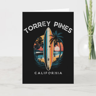 Torrey Pines Beach California Men Women Surfing  カード
