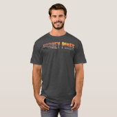 Torrey Pines State Beach Surf California Sunset Tシャツ (正面フル)