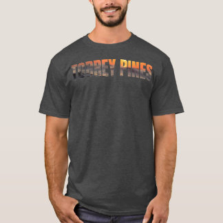 Torrey Pines State Beach Surf California Sunset Tシャツ