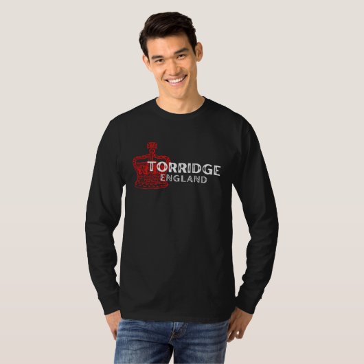 TORRIDGE England Crown Badge Tシャツ (正面フル)
