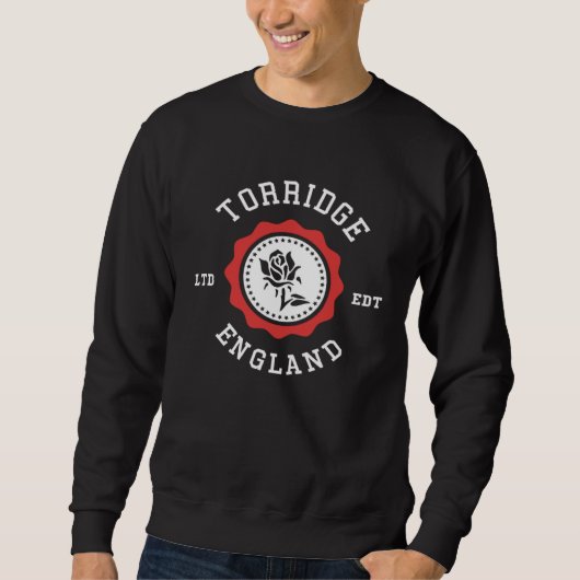 TORRIDGE England Rose Badge スウェットシャツ (正面)