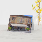 "Torritaディディミアムシエナ、タスカニー"の挨拶状 カード (黄色い花)