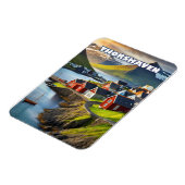 Tórshavn, capitale nichée dans les fjords マグネット (左側)