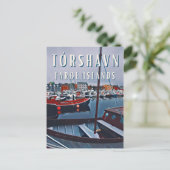 Tórshavn, la ville de l'histoire viking ポストカード (スタンド正面)