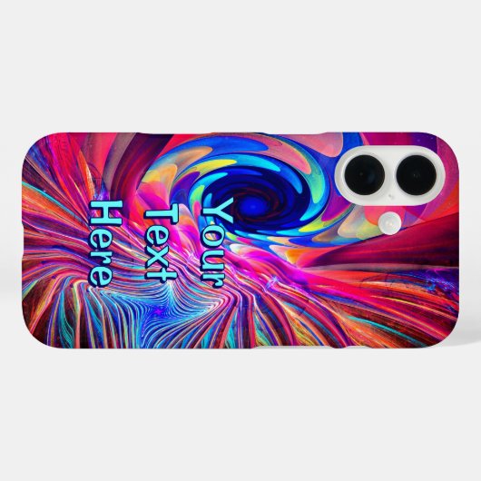 Torsion Wave Case-Mate iPhoneケース (裏面 (横))