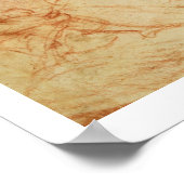 Torso of a Man in Profile, the Head Squared for Pr ポスター (角)