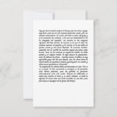 Tortas de Navidad /クリスマスメキシカンサンドイッチ 招待状 (裏面)