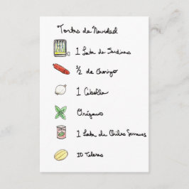 Tortas de Navidad /クリスマスメキシカンサンドイッチ 招待状