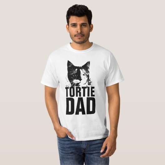 TORTIEカメCATパパTシャツ Tシャツ (正面フル)