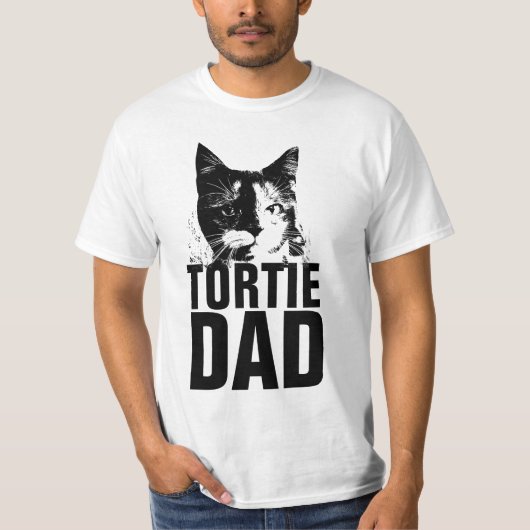 TORTIEカメCATパパTシャツ Tシャツ (正面)