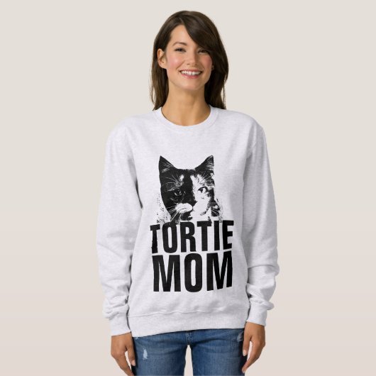 TORTIE CAT MOM, Tortoisehell Cat Tシャツ (正面フル)