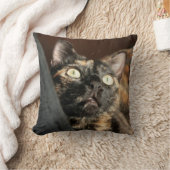 tortie cat pillow クッション (ブランケット)