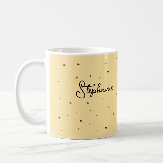 tortoeshell geminiおもしろい〔占星術の〕十二宮図ネコ,スターサイン コーヒーマグカップ (左)