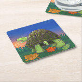 Tortoiseパーティーセンター スクエアペーパーコースター (アングル)