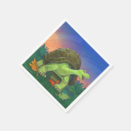 Tortoiseパーティーセンター スタンダードカクテルナプキン (角)