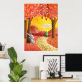 Tortoise and hare 2 – ポスタープリント ポスター (ホームオフィス)