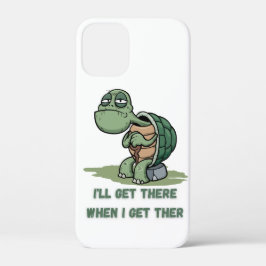 Tortoise cartoon tshirt iPhone 12 mini ケース