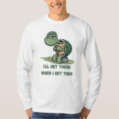 Tortoise cartoon tshirt tシャツ (正面)