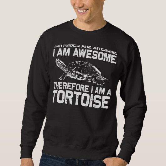 Tortoise Designs For Men Women Turtle Terrapin   スウェットシャツ (正面)