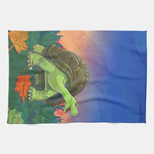 Tortoise Gift & Accessories キッチンタオル (横)