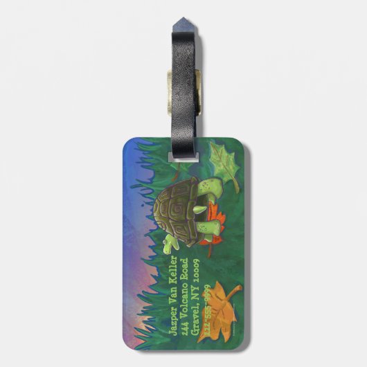 Tortoise Gift & Accessories ラゲッジタグ (裏面縦)