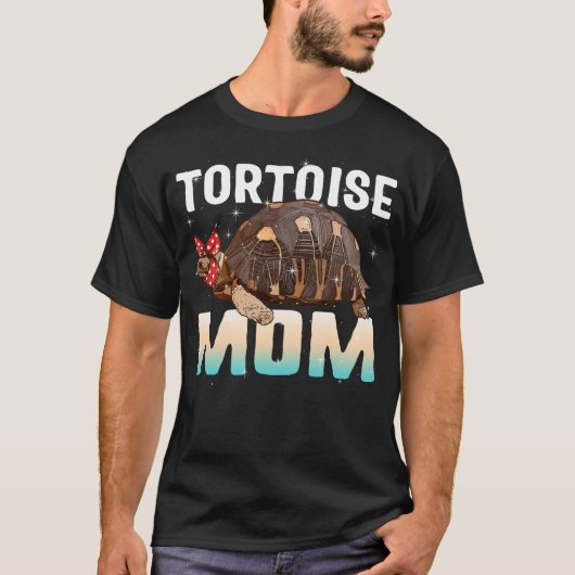 Tortoise Mom Shirt、Sulcata Tortoise、救The Tシャツ (正面)