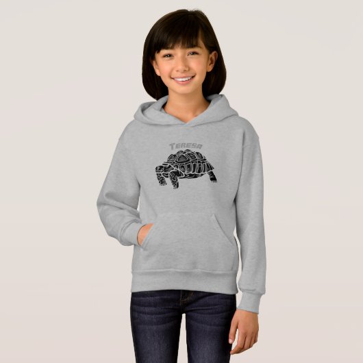Tortoise personalization name sweatshirt (正面フル)