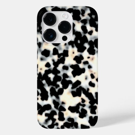 Tortoise Shellプリント、ボーンライト、オフホワイト Case-Mate iPhoneケース (裏面)
