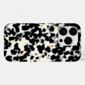 Tortoise Shellプリント、ボーンライト、オフホワイト Case-Mate iPhoneケース (裏面 (横))