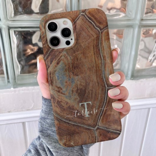 Tortoise Shell Patternアニマルプリントケース/モノグラム Case-Mate iPhoneケース