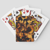 Tortoise Shell Turtle Shell Pattern Amber Brown トランプ (裏面)