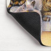 Tortoiseshellの女性 マウスパッド (コーナー)