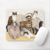 Tortoiseshellの女性 マウスパッド (マウス)