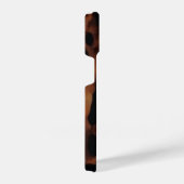 Tortoiseshellシームレスパターン、シックなTortoiseShell iPhoneケース (右側面)