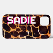 Tortoiseshellパーソナライズされたの電話ケース Case-Mate iPhoneケース (裏面 (横))