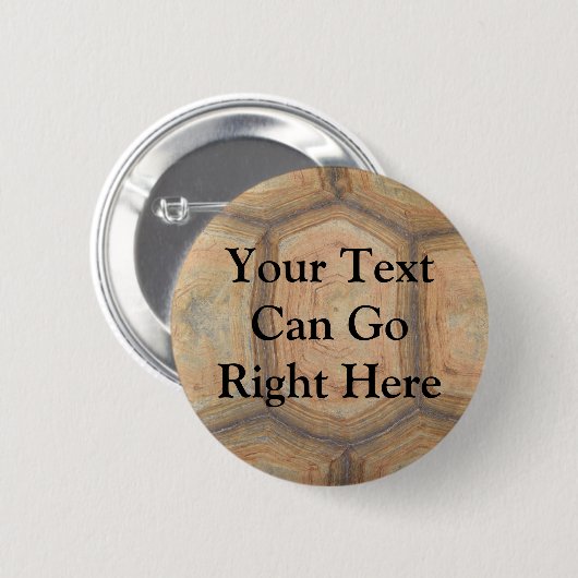 Tortoiseshellボタン 缶バッジ (正面&裏面)