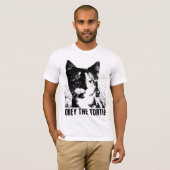 TORTOISESHELL CAT, OBEY THE TORTIE Tシャツ (正面フル)