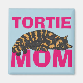 TORTOISESHELL CAT TORTIE MOM MAGNET マグネット