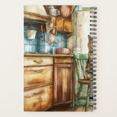 Tortoiseshell Cat Undated Appointment Book Diary プランナー手帳 (裏面)