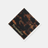 Tortoiseshell Seamless Pattern, Chic TortoiseShell スタンダードカクテルナプキン (角)