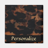 Tortoiseshell Seamless Pattern, Chic TortoiseShell マグネット (正面)