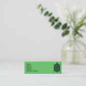 Tortugaのプロフィールカード スキニー名刺 (スタンド正面)