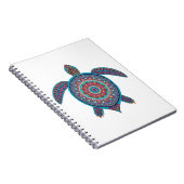 Tortuga Mandala — Calma Colorida ノートブック (右側)